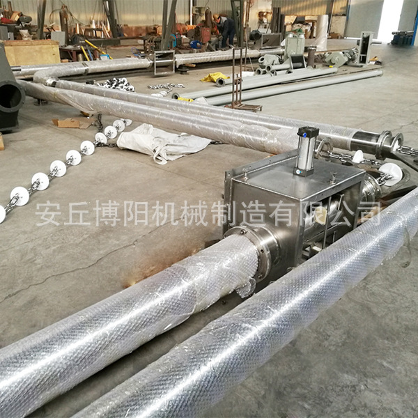 氧化鋁管鏈式輸送機密閉輸送無揚塵？
