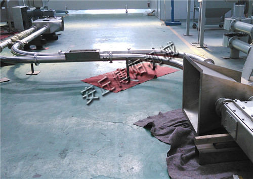 磷礦粉管鏈?zhǔn)捷斔蜋C(jī)如何正確安裝？