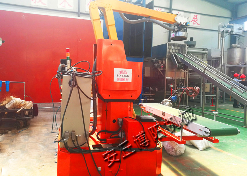 化工原料自動拆垛拆包線的工藝流程是這樣的！