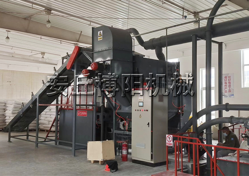 安丘博陽(yáng)機(jī)械無塵碳酸稀土自動(dòng)拆包機(jī)工業(yè)步驟