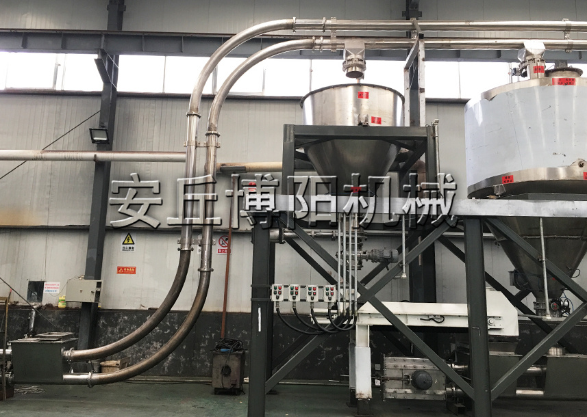 安丘博陽(yáng)機(jī)械鋁粉管鏈輸送機(jī)輸送過程中沒有粉塵外揚(yáng)