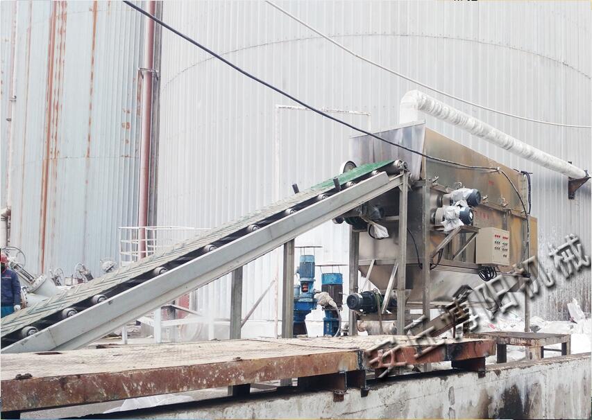 石灰粉自動拆袋機如何做到無殘留的？