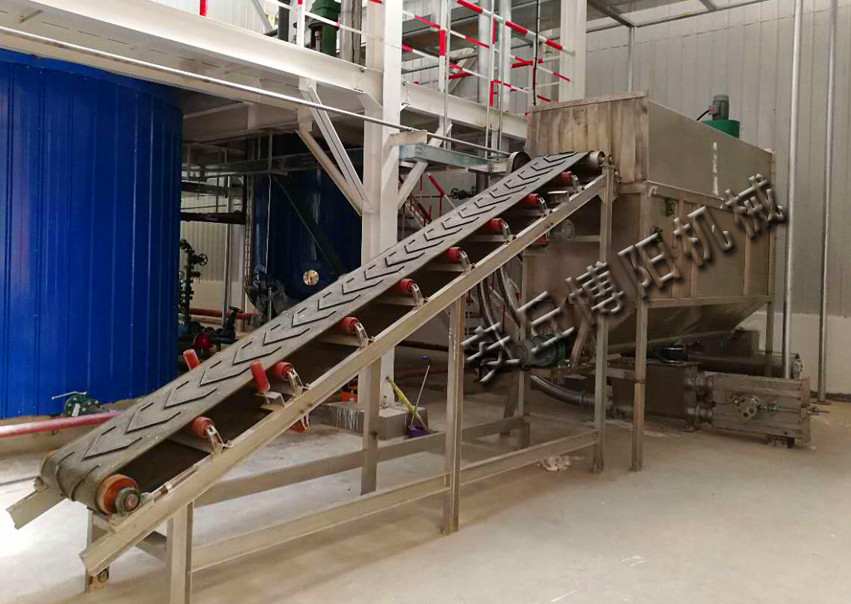 滑石粉自動(dòng)拆袋機(jī)對(duì)生產(chǎn)車間的好處？