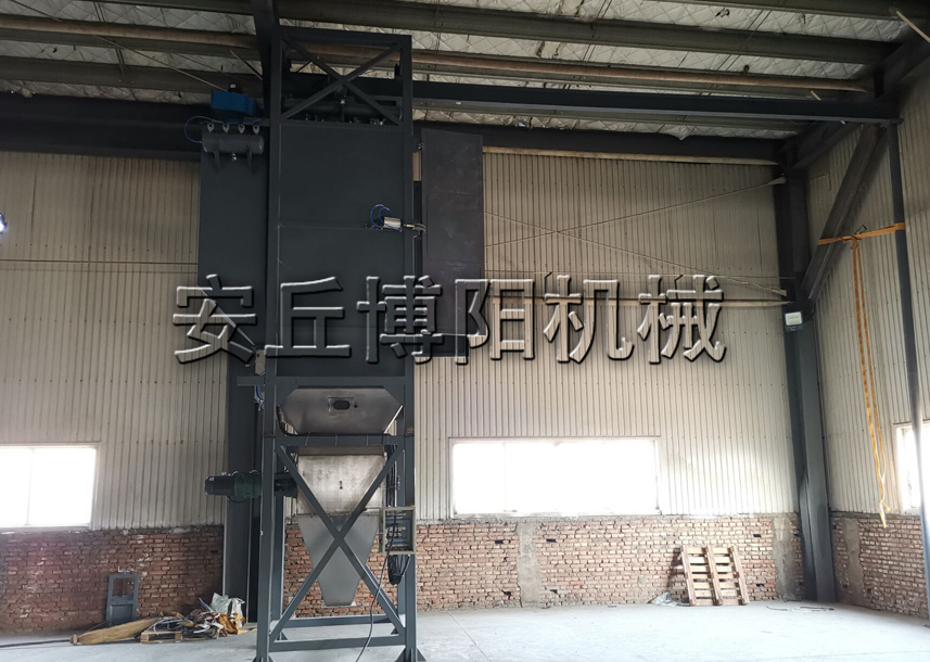 安丘博陽機(jī)械脫硫粉噸袋拆包機(jī)如何進(jìn)行拆包卸料作業(yè)？