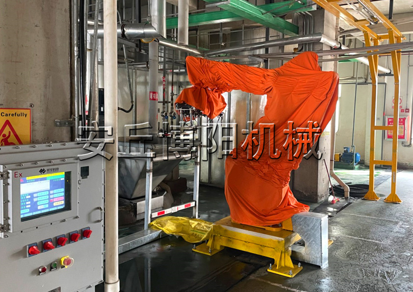 碳酸鈣粉自動(dòng)拆垛機(jī)的使用優(yōu)勢(shì)有哪些？