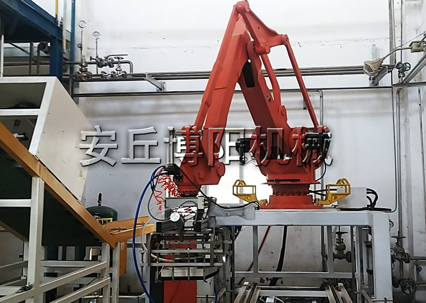 50kg尿素自動拆包機器人的作業(yè)進(jìn)程是什么？