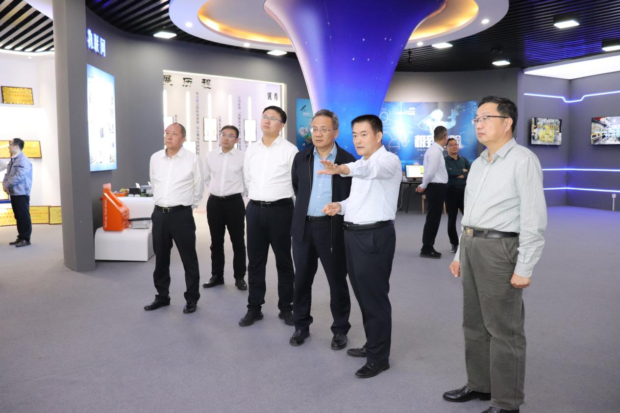 山東港口集團黨委常委、副總經理韓恩澤一行蒞臨博陽考察