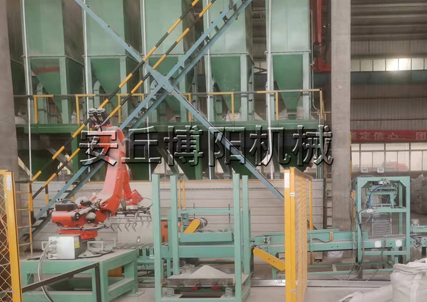 澆注料全自動(dòng)包裝碼垛機(jī)的特點(diǎn)主要有哪些呢？