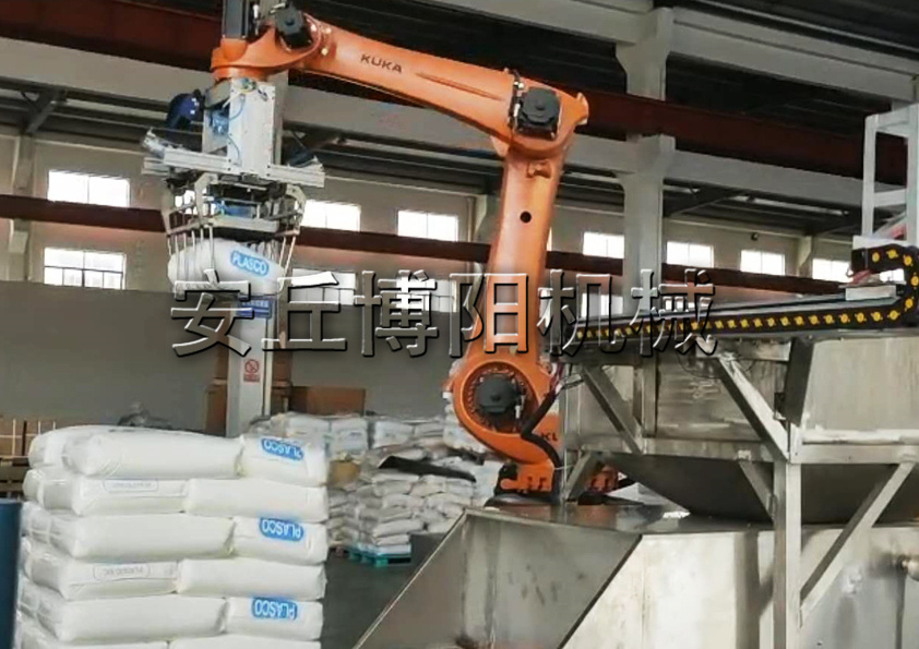 PP顆粒自動拆包機(jī)械手的工作流程和優(yōu)勢是什么？