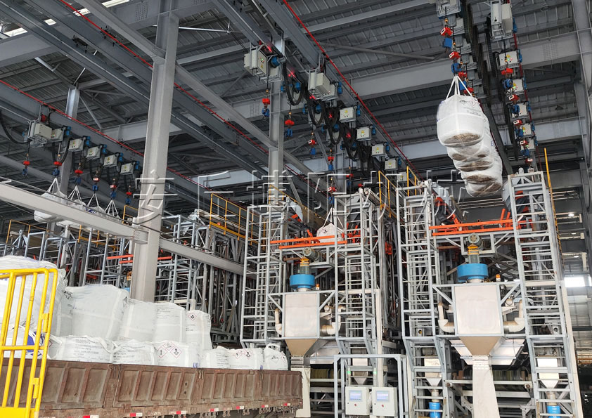 顆粒料全自動(dòng)噸袋破袋機(jī)適用工況和行業(yè)有哪些？